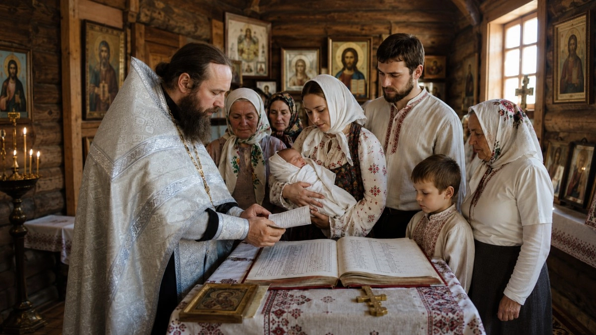 Какие имена на Руси считались слишком знатными для крестьянских детей: как святцы и сословный обычай решали выбор семьи при крещении