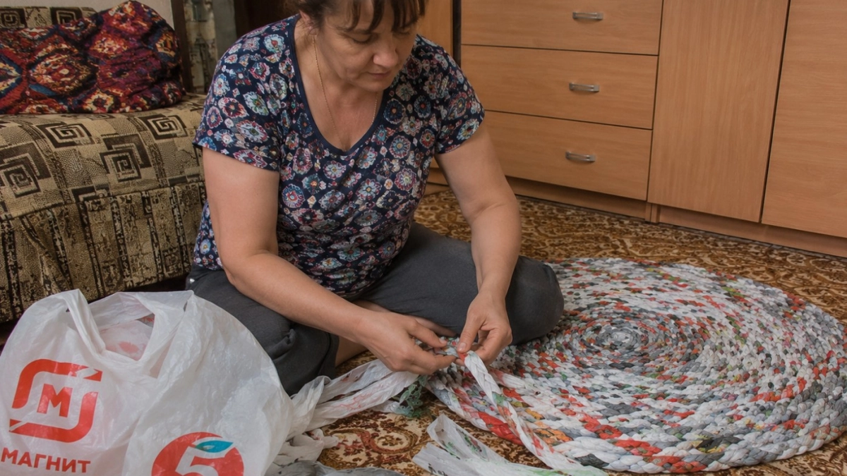 Дырявые пакеты из магазина берегу как зеницу ока: делаю из них классную штучку для дома - все гости в шоке