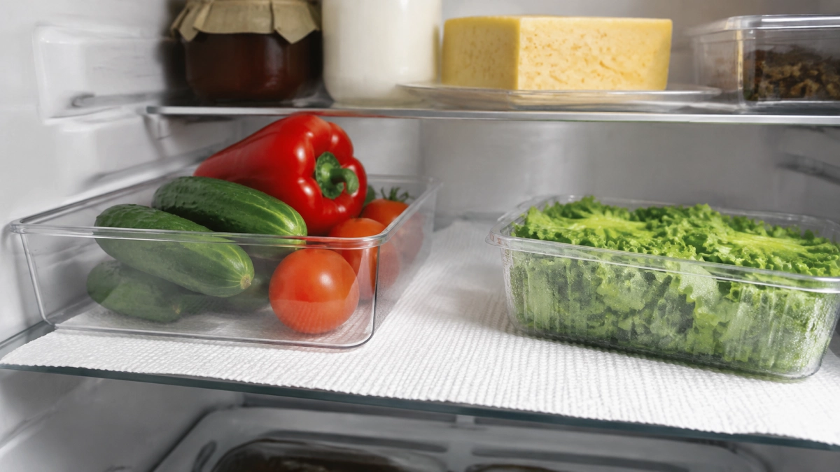 1 рулон вместо испорченных продуктов: почему хозяйки кладут бумажное полотенце в холодильник