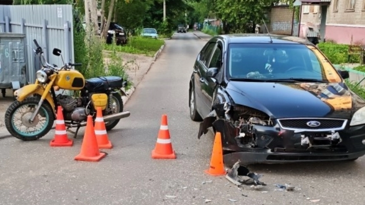 Двух раненых парней нашли на месте ДТП с мотоциклом в Кирово-Чепецке