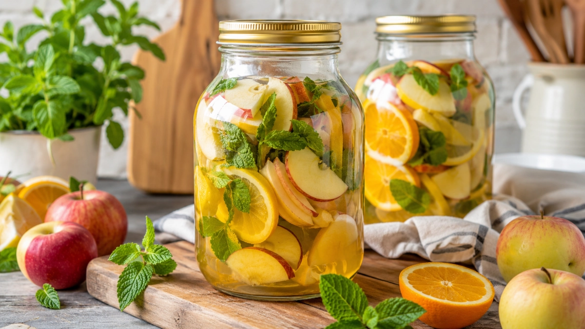 Закрываю по 50 банок — и всё равно мало: яркий «Мохито» из яблок на зиму - вкуснее Фанты и Спрайта в 100 раз