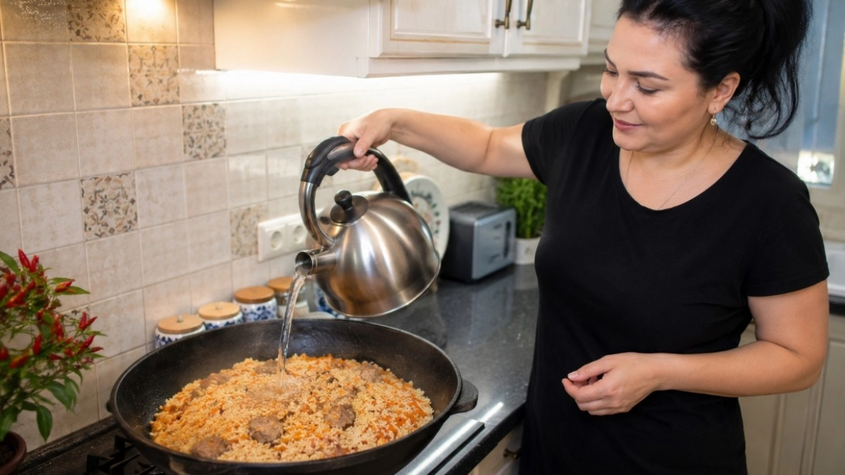 Что жарится первым - лук или мясо: простое правило для вкуснейшего плова запомните раз и навсегда