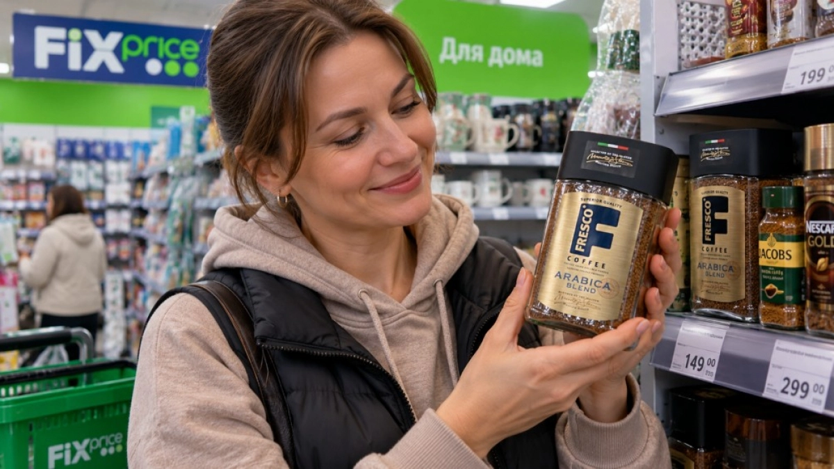 В Fix Price нашли кофе, который разносит аромат на всю кухню: стоит копейки, а вкус — как у арабики из дорогой кофейни