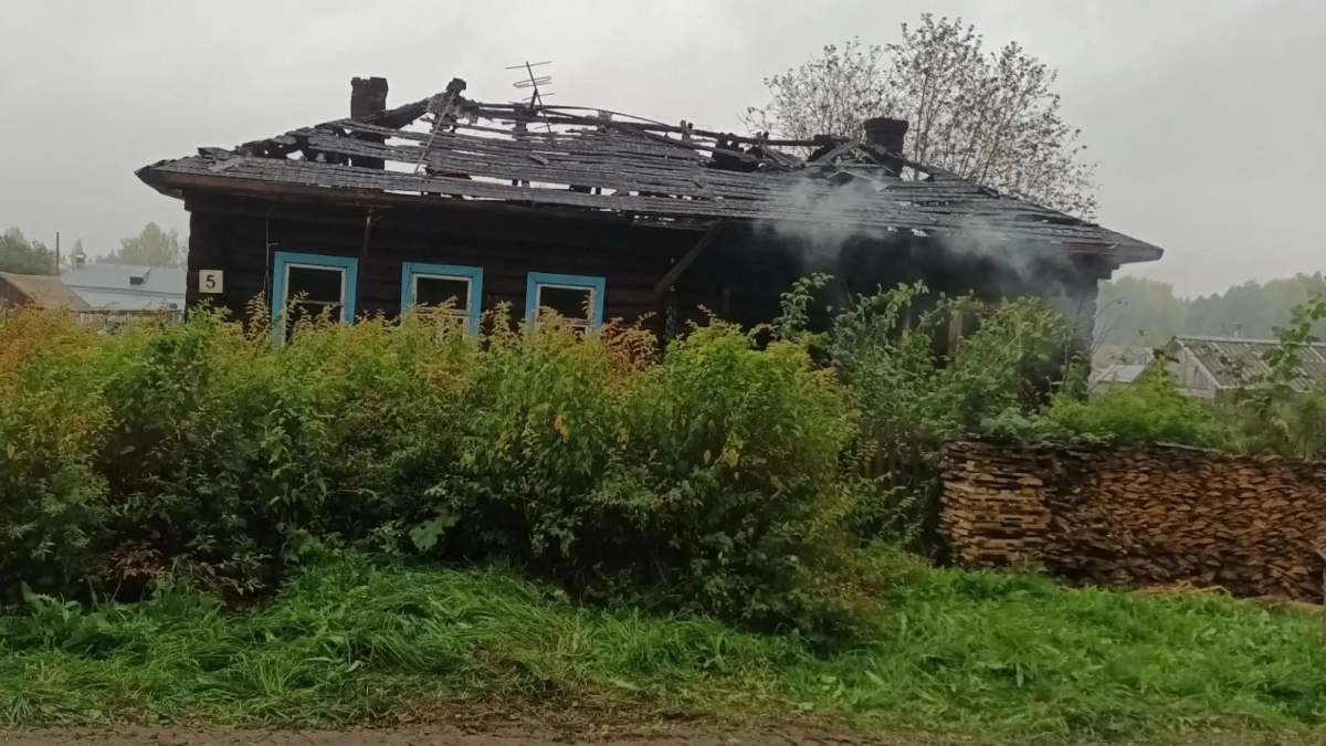В Яранском районе в выгоревшем доме обнаружили тело мужчины