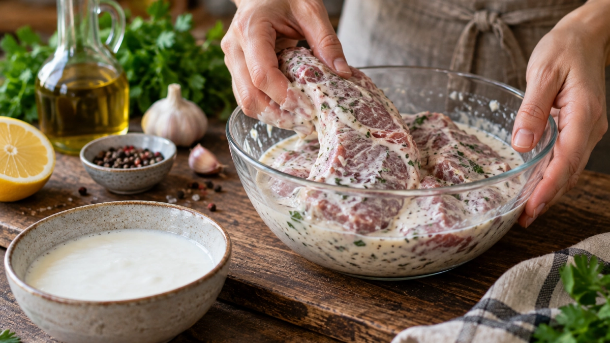  Почему нельзя мариновать мясо в кефире - это правило запомните раз и навсегда, маме тоже расскажите  