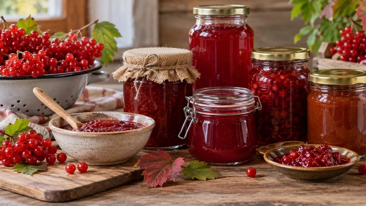 Беру 1 кг калины — и получаю 5 банок вкуснятины на зиму: улетают быстрее грибов и огурчиков