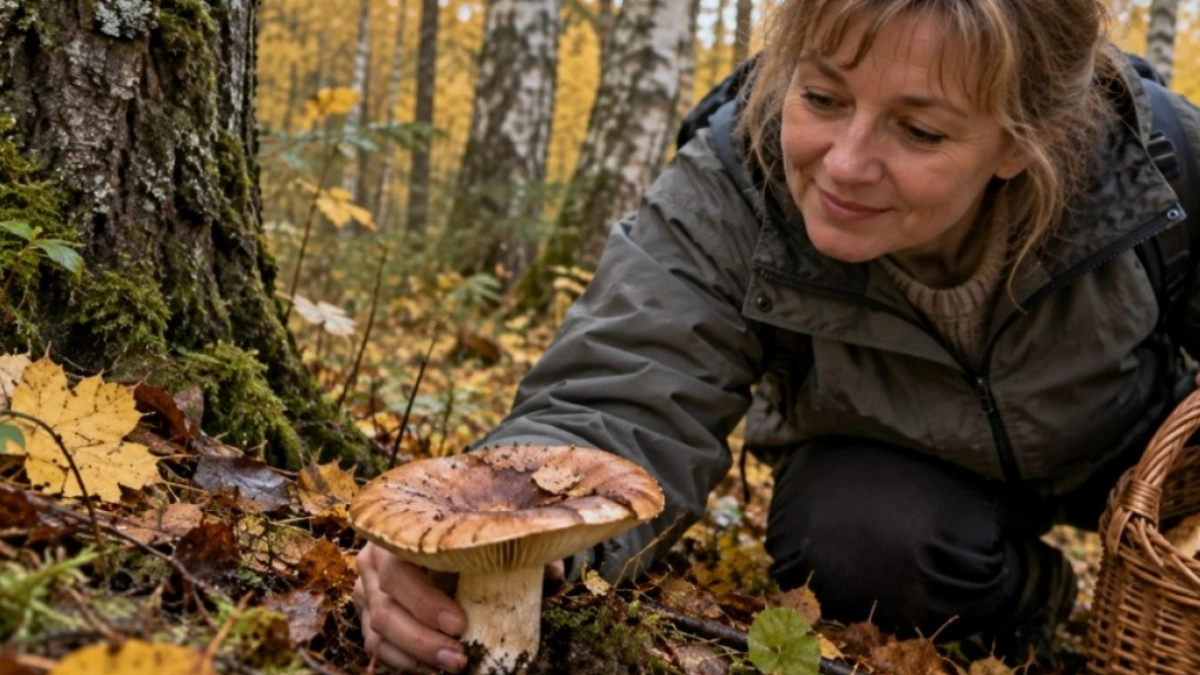 Родственник рыжика — вкуснейший гриб, но многие обходят за 2 км: и зря, он плотный, мясистый и отлично жарится