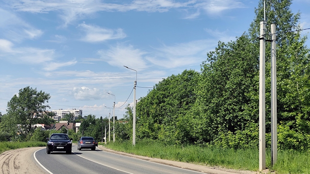На одной из улиц Кирово-Чепецка установят 25 светильников и два прожектора