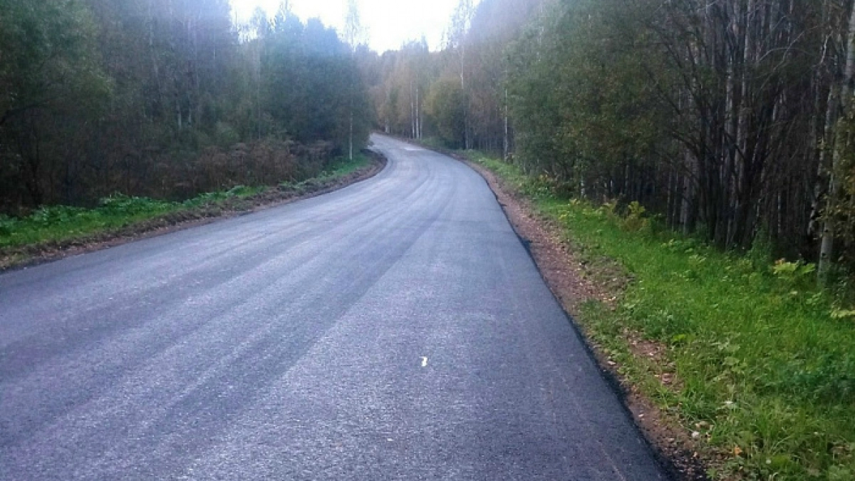 В Нагорском районе отремонтировали дорогу