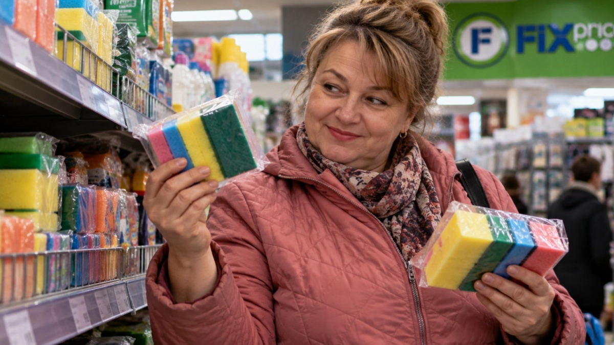 Накупила в Fix Price губки по 29 рублей и радуюсь: дома нашла им 5 применений — мытья посуды в списке нет