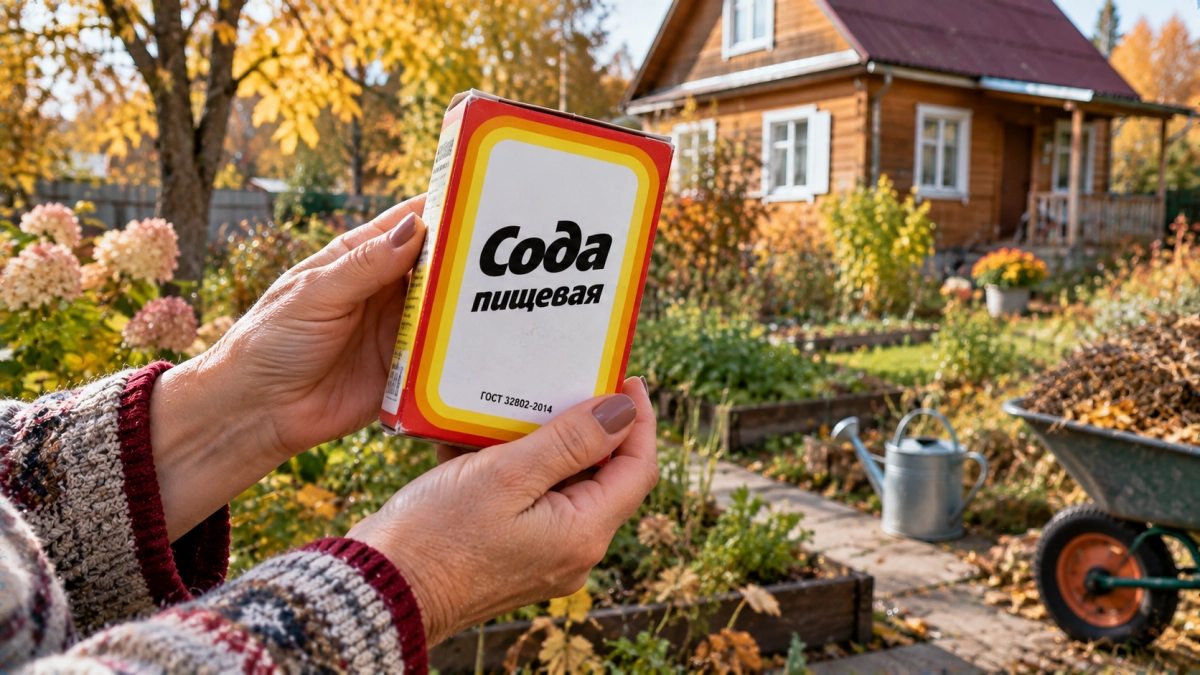 Осенью сода у меня уходит пачками: 5 дачных дел, которые она закрывает за копейки - соседи тоже взяли на заметку