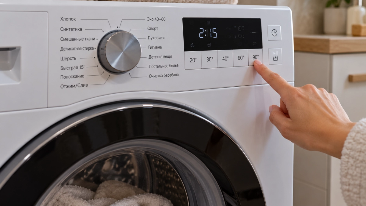 Когда выбирать при стирке 90°C: ответ знаю только умные люди — запомните раз и навсегда