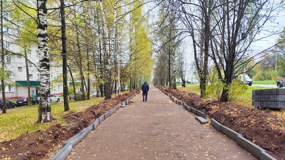 В Кирово-Чепецке до конца года обновят почти 2 км тротуаров