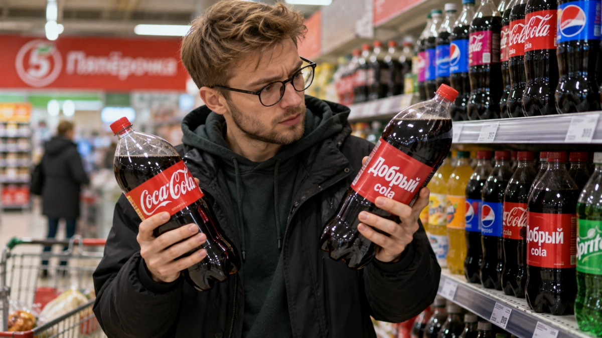Почему «Добрый Cola» и Coca-Cola одинаковы по составу, но отличаются по вкусу: блогер из «Пятерочки» объяснил на пальцах 