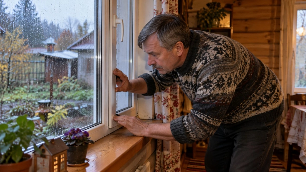 Печка и обогреватель не спасут дачу: нашел 5 мест, которые вытягивают тепло — заделал и до весны сплю спокойно