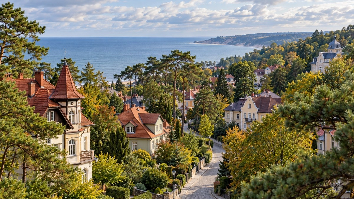 Море за соснами, старинные виллы и тихие улочки: российский город, куда хочется приехать даже без пляжного сезона