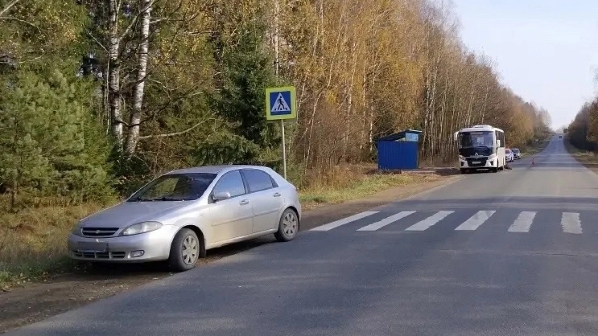 Тройная авария с участием автобуса произошла в Кирово-Чепецком районе