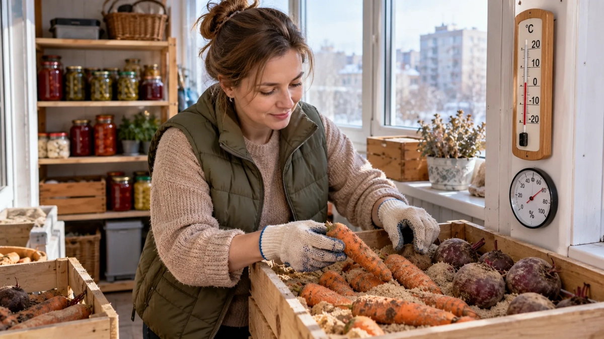 Морковь и свёкла останутся сочными до весны: 4 хитрости хранения, которые спасут урожай от гнили