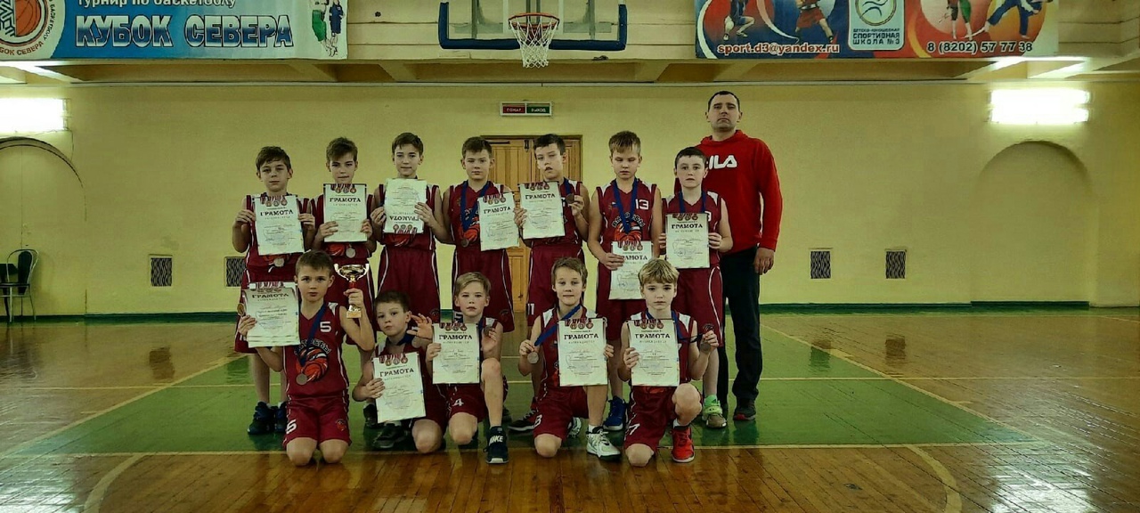 Юные чепецкие баскетболисты покорили пьедестал всероссийского уровня