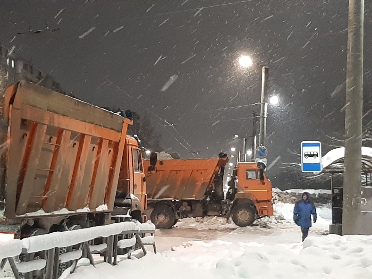 На четырех улицах Кирово-Чепецка не рекомендуется парковать машины из-за уборки снега