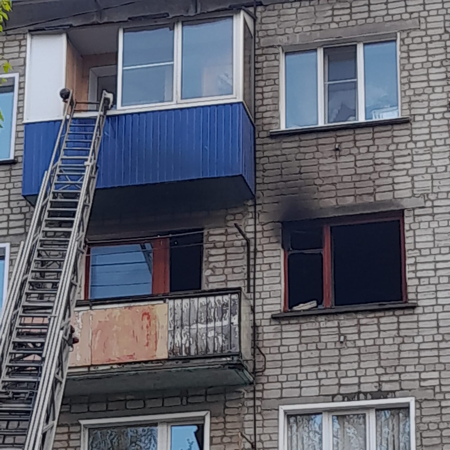 В Чепецке загорелась квартира в доме на проспекте Мира