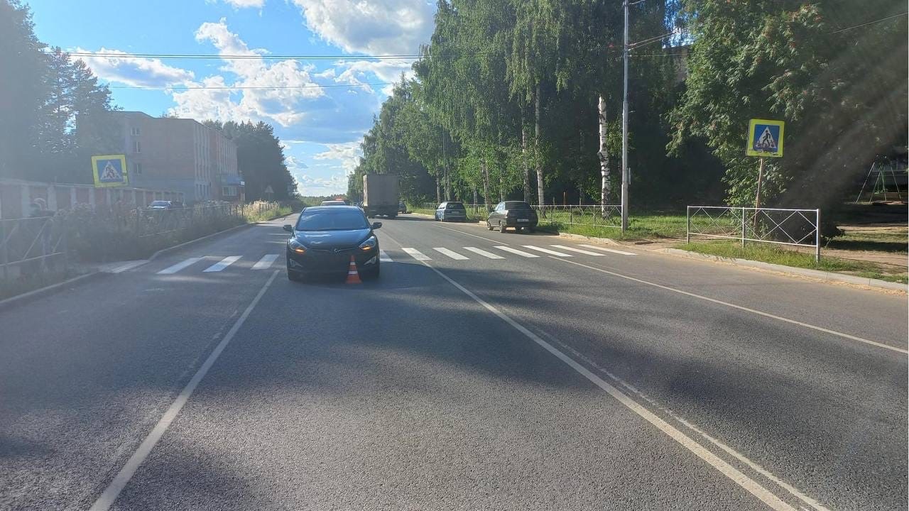 В Кирово-Чепецке водитель иномарки сбил 57-летнего велосипедиста