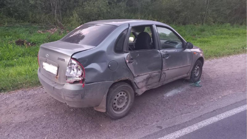 В Кирово-Чепецком районе 21-летняя девушка устроила аварию с пострадавшим