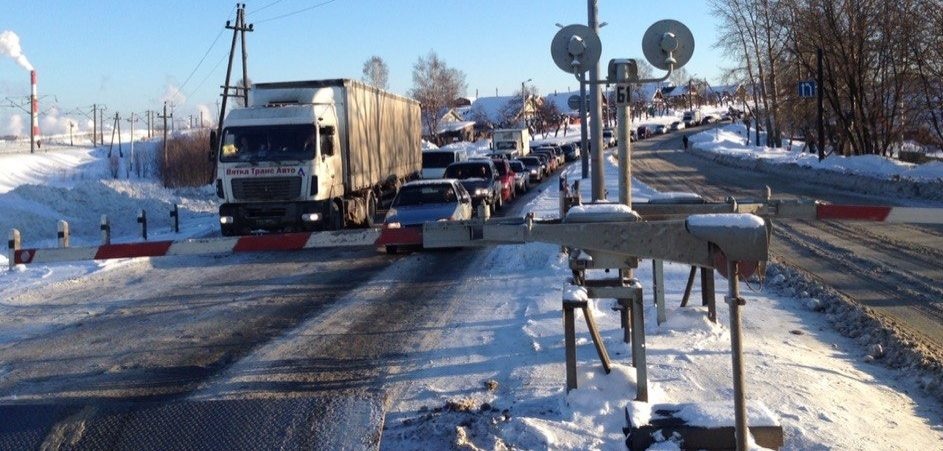 В Кировской области закроют железнодорожный переезд