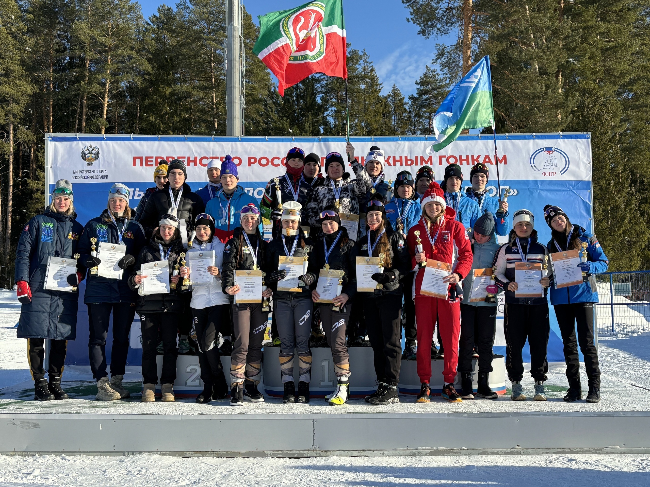 В Кирово-Чепецком районе завершилось Первенство России по лыжным гонкам среди юниоров и юниорок