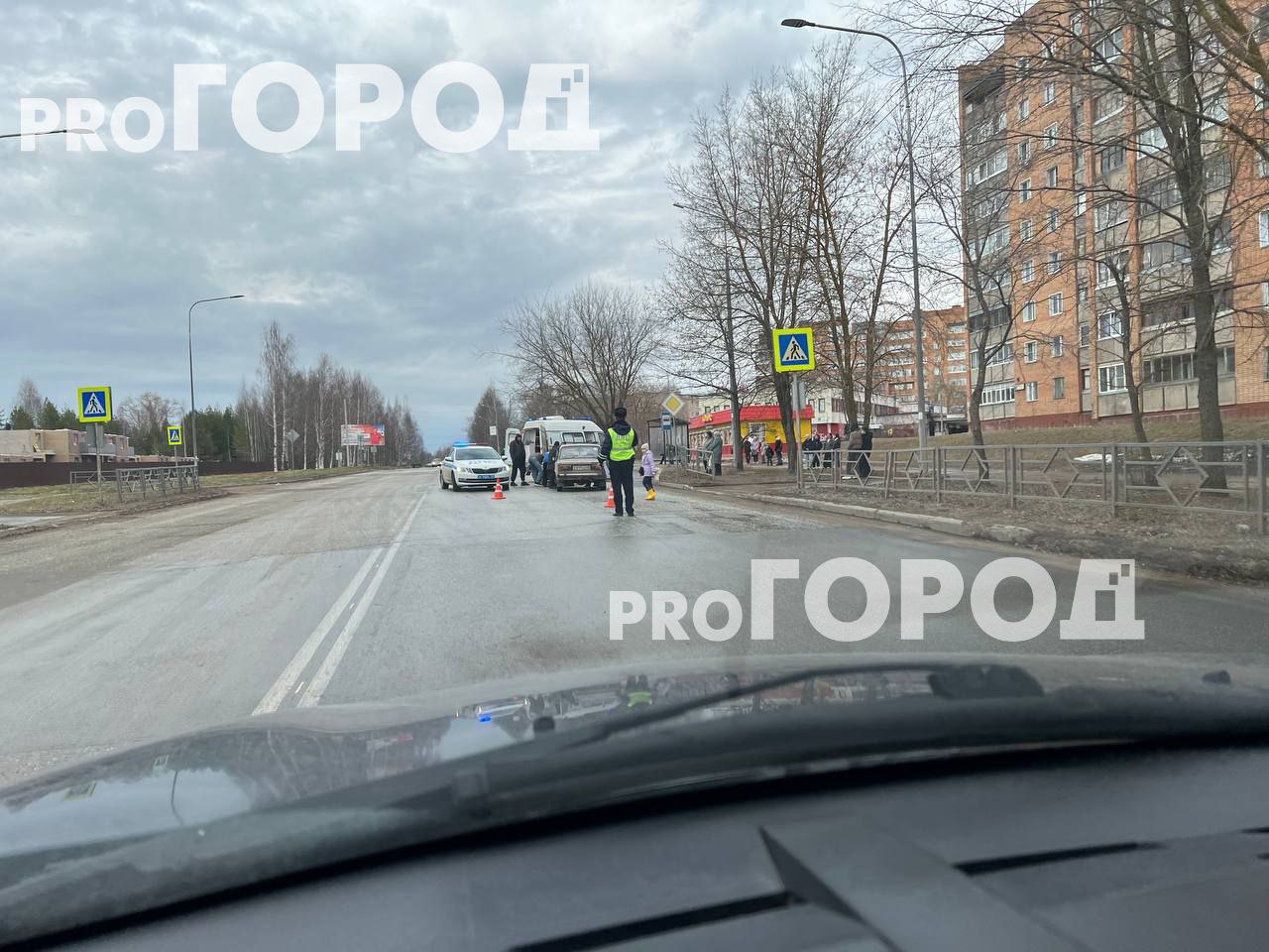 В Кирово-Чепецке на улице Ленина водитель "шестерки" сбил пешехода