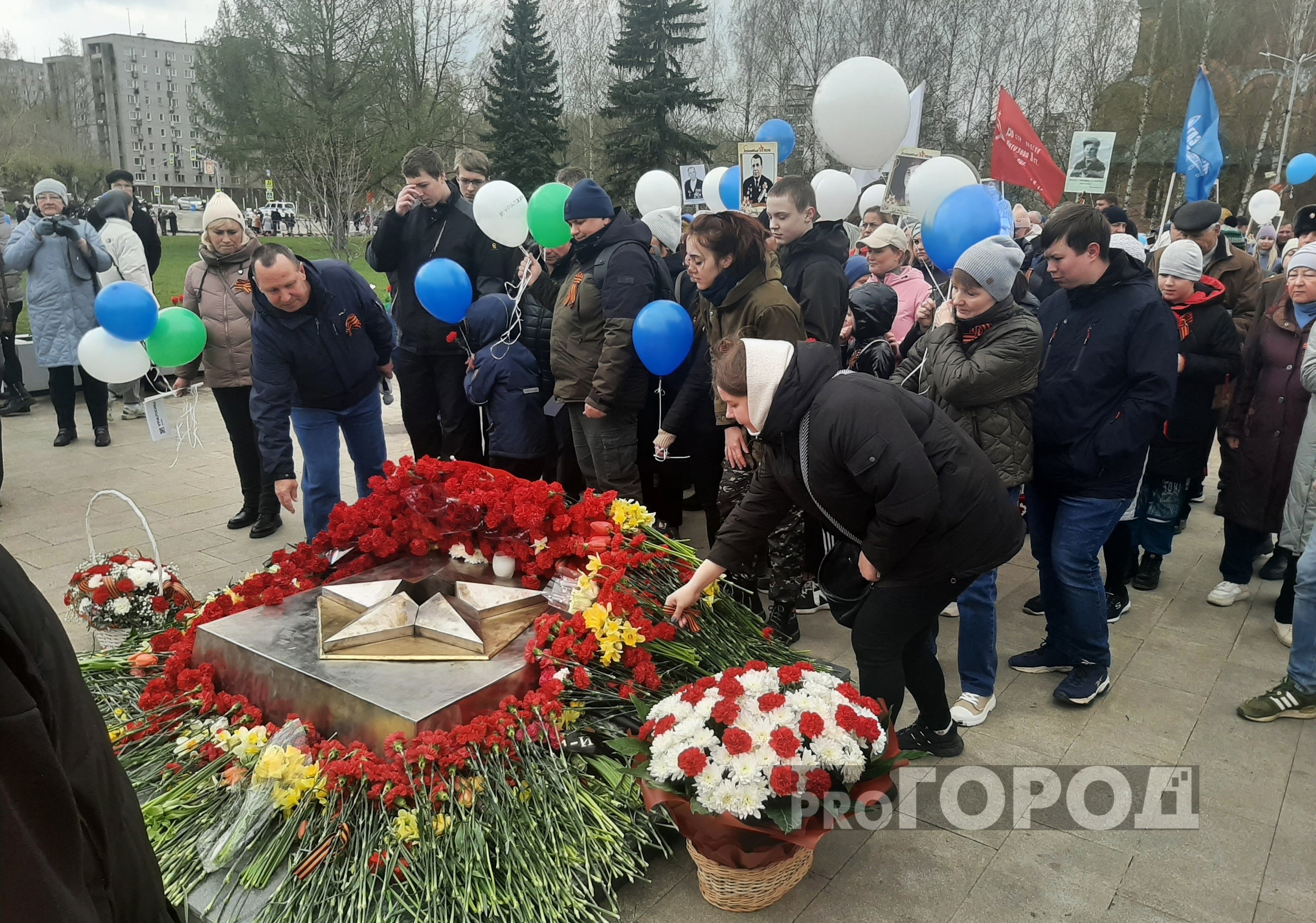 В Кирово-Чепецке прошли торжественные мероприятия в честь Дня Победы