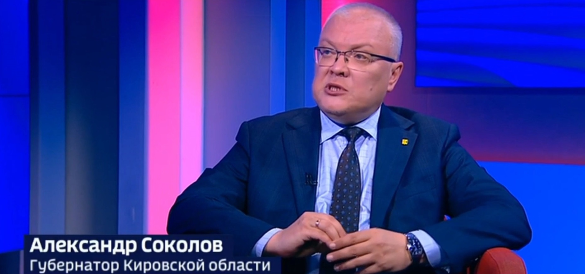 Губернатор Кировской области рассказал про юбилей Кирово-Чепецка на федеральном канале