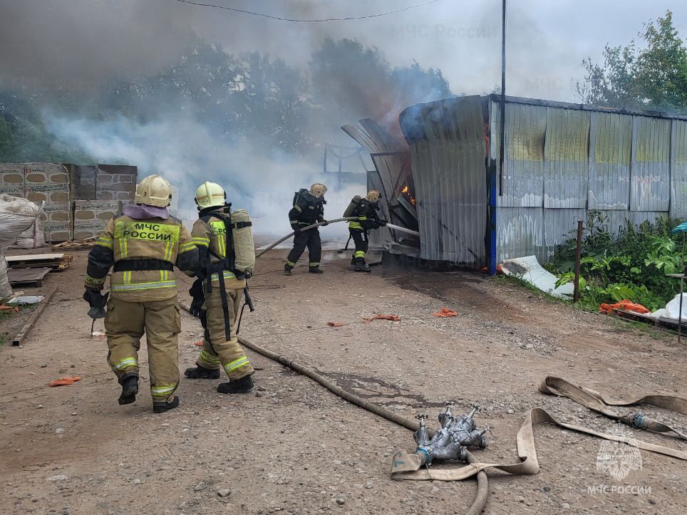 В Кирово-Чепецком районе произошел смертельный пожар