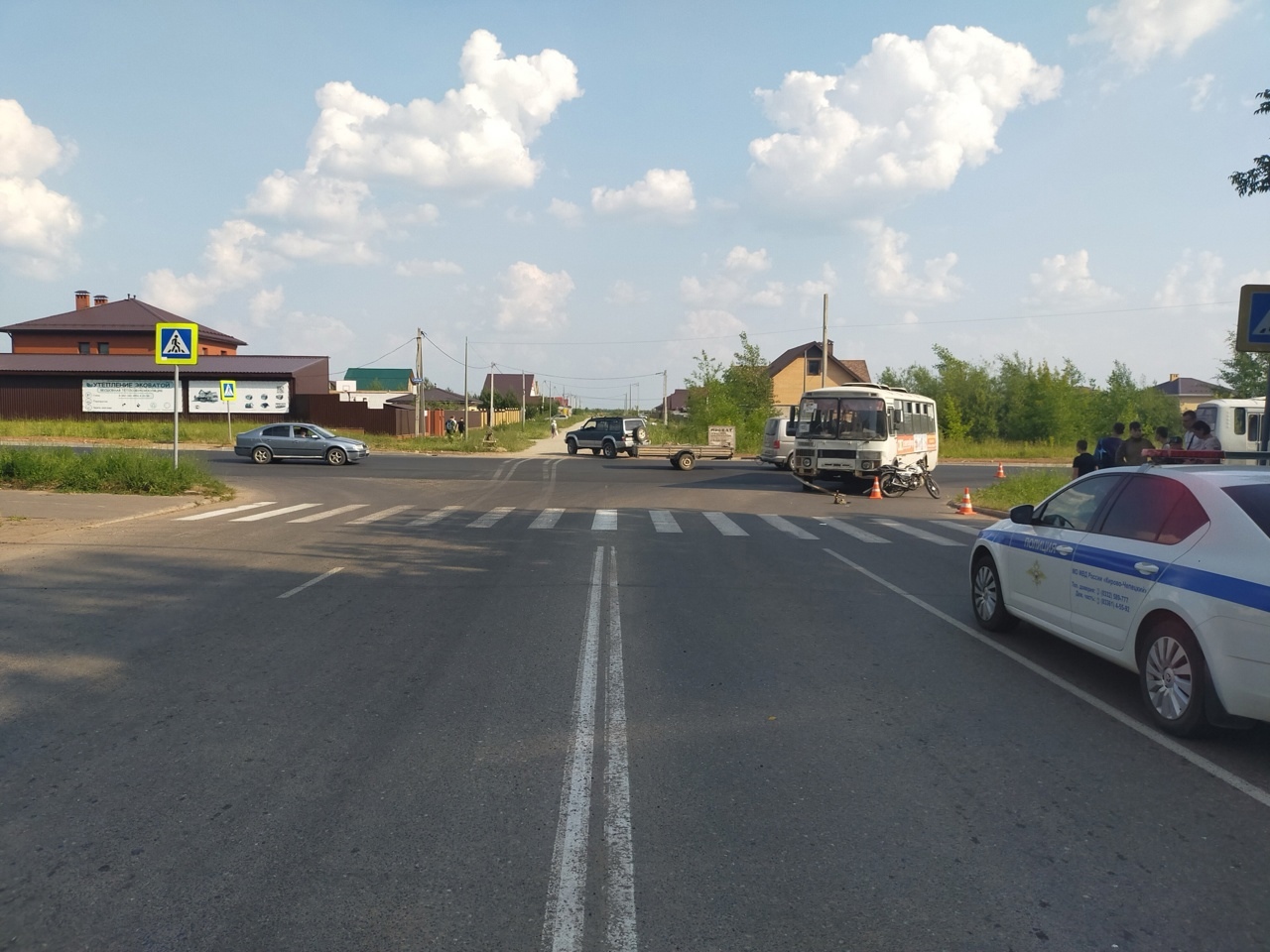 В Кирово-Чепецке стали известны подробности аварии мопеда и автобуса
