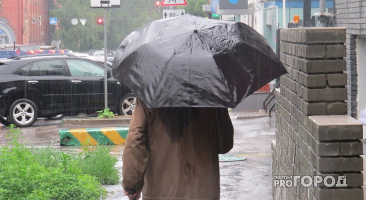 На Кировскую область надвигается циклон, несущий обильные осадки