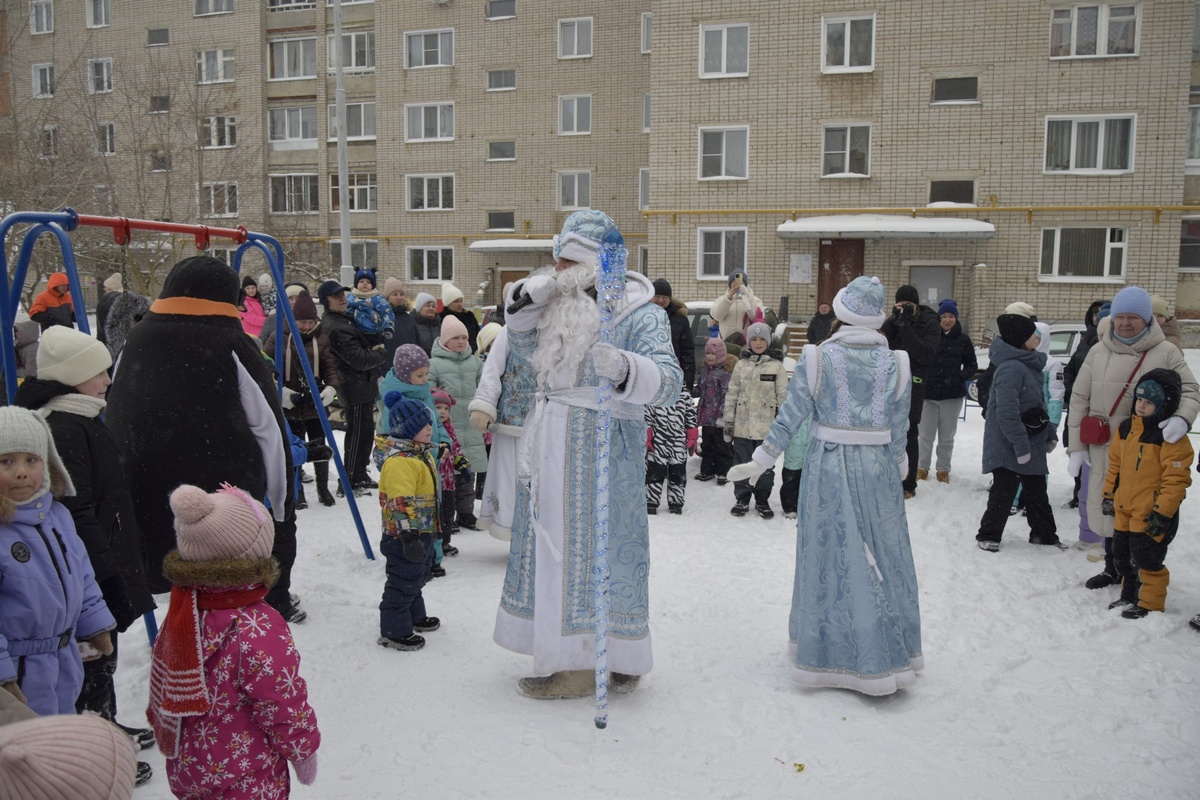 При поддержке "Уралхима" в Кирово-Чепецке прошли новогодние праздники  в округах